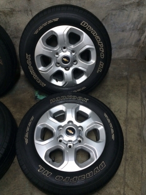 แม็ก Chevrolet Colorado พร้อมยาง 215-65-16 แม็ก Chevrolet Colorado พร้อมยาง 215-65-16