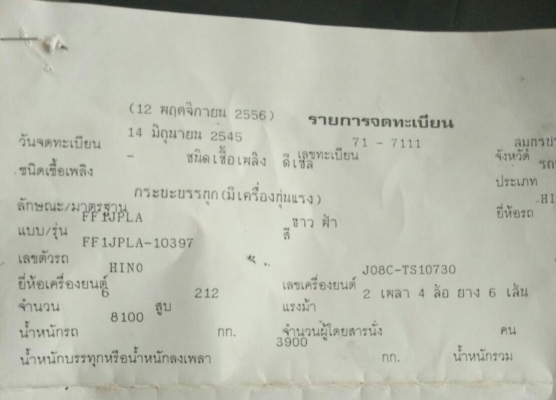 หกล้อ ฮีโน่ FF1J212ปี45 รถห้าง ติดเครน 5ตัน ท้องแบน 5ปอก 4ชัก ช่วงยาว 7.20ม สภาพดีใช้งานประจำ เล่มทะเบียนพร้อมโอน รถสภาพตามรูปใช้งานทุกวัน ครับๆ หกล้อ ฮีโน่ FF1J212ปี45 รถห้าง ติดเครน 5ตัน ท้องแบน 5ปอก 4ชัก ช่วงยาว 7.20ม สภาพดีใช้งานประจำ เล่มทะเบียนพร้อมโอน รถสภาพตามรูปใช้งานทุกวัน ครับๆ