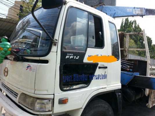 หกล้อ ฮีโน่ FF1J212ปี45 รถห้าง ติดเครน 5ตัน ท้องแบน 5ปอก 4ชัก ช่วงยาว 7.20ม สภาพดีใช้งานประจำ เล่มทะเบียนพร้อมโอน รถสภาพตามรูปใช้งานทุกวัน ครับๆ