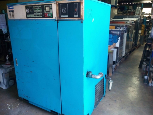ROTARY SCREW AIR COMPRESSOR  KOBELCO KST 18 A "  24 HP "