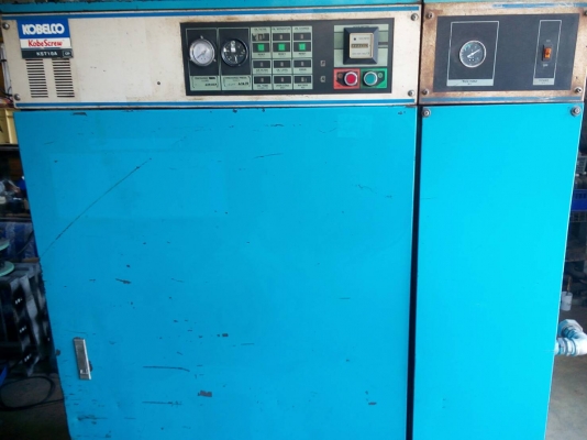 ROTARY SCREW AIR COMPRESSOR  KOBELCO KST 18 A "  24 HP "