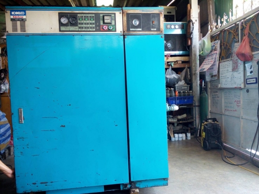 ROTARY SCREW AIR COMPRESSOR  KOBELCO KST 18 A "  24 HP "