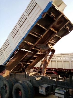 MITSUBISHI   รุ่นFN527 MA   6D16- 220โบอินเตอร์  2เพลาดั๊มพ์ ราคาขาย750,000บาท