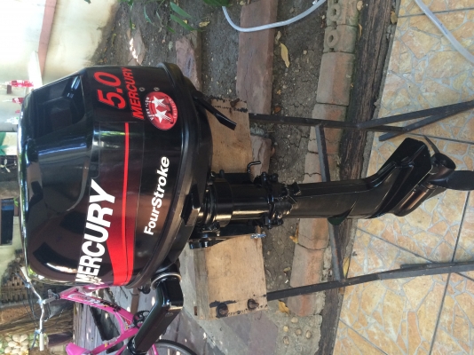 ขายเครื่องmercury5แรงfour(ไม่ติดขายเป็นอะไหล่)