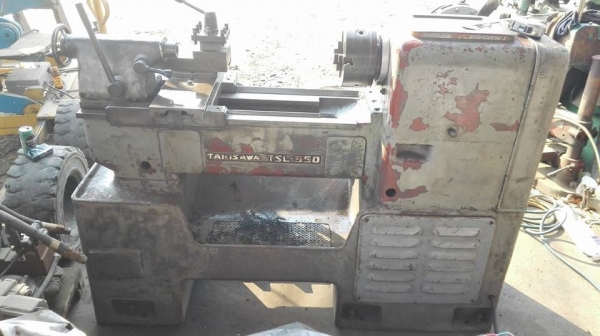 ** ขอบคุณผู้ซื้อ&amp;พี่เสือครับ ** กลึงญี่ปุ่น TAKISAWA TSL-550 ขนาด 4 ฟุต เกียร์บล็อค 3 เพลาเด้งเบรค 380V. พร้อมใช้มาเทสได้ครับ