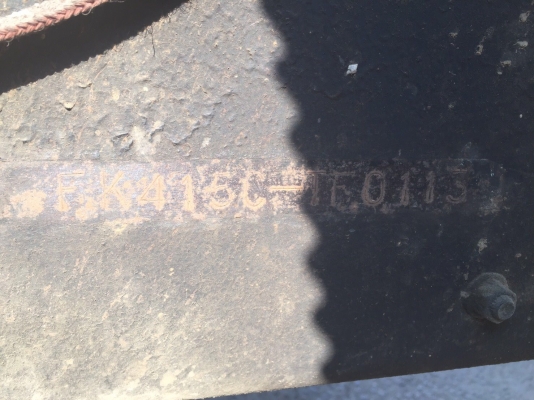 ขายคับหกล้อมิตซูFK415C-160เเรงปี38