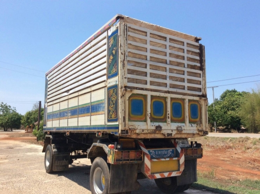 ขายด่วนครับ รถHino FM1J เครื่อง JO8C 260 แรง ดั้มมิเนียมเกษตร พ่วง แม่ ลูก