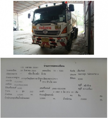 ขายรถเบาท์ บรรทุก LPG