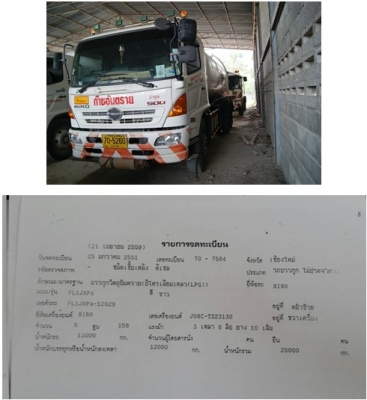 ขายรถเบาท์ บรรทุก LPG