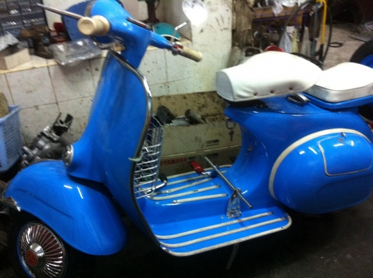 เอเซียเวสป้า---->>จัดส่งรถvespa ให้คุณพ่อเล็ก สระบุรีถึงประตูบ้านเรียบร้อยแล้วนะครับ...