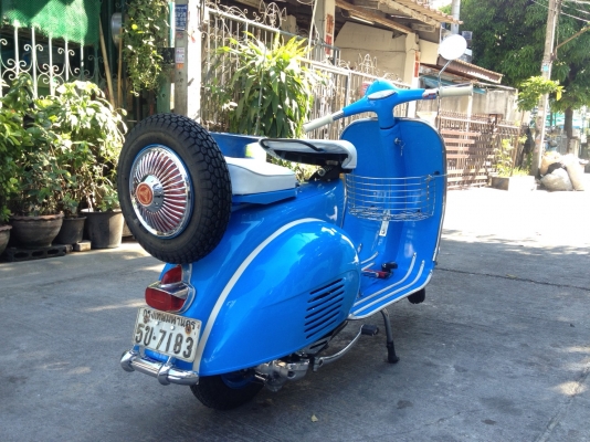 เอเซียเวสป้า---->>จัดส่งรถvespa ให้คุณพ่อเล็ก สระบุรีถึงประตูบ้านเรียบร้อยแล้วนะครับ...