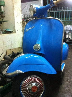 เอเซียเวสป้า---->>จัดส่งรถvespa ให้คุณพ่อเล็ก สระบุรีถึงประตูบ้านเรียบร้อยแล้วนะครับ...