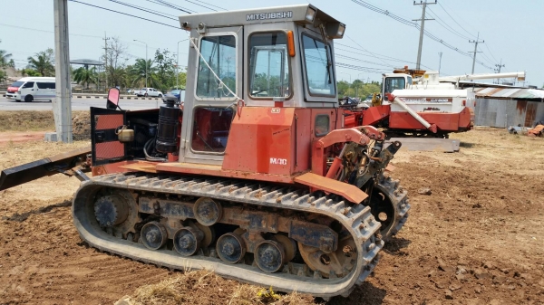 ขาย รถดันดิน รถแทร็คเตอร์ รถไถนาตีดิน MOROOKA MKM- 100 เก่านอก