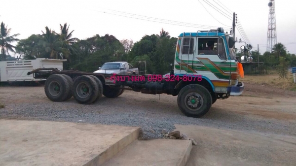 ขายหัวแชสซีสิบล้อ Hino F18 เครื่องเดิม HO7C-185 แรง 2 เพลา พวงมาลัยพาวเวอร์ เบรคลมดัน สโลด์เดิม คานหน้าสิงไฮเทค มีระบบลากพ่วง ยางดี ทะเบียนพร้อม ขายหัวแชสซีสิบล้อ Hino F18 เครื่องเดิม HO7C-185 แรง 2 เพลา พวงมาลัยพาวเวอร์ เบรคลมดัน สโลด์เดิม คานหน้าสิงไฮเทค มีระบบลากพ่วง ยางดี ทะเบียนพร้อม