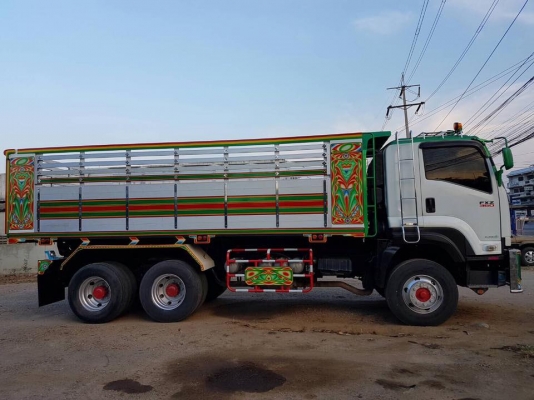 ขายรถสิบล้อ ISUZU DECA FXZ360แรง ปี54 พ่วงแม่ลูก ราคาขาย 2,800,000 ต่อรอง สนใจ 0932795977 คุณสุชาติ จัดไฟแนนซ์ได้ 2,100,000-2,250,000 ขึ้นอยู่ที่เคดิต รายละเอียดรถ ปีรถจดทะเบียน 2554 เลขแซสซีส์ FXZ77QDF1H เลขเครื่อง 6UZ14 360แรงม้า เกียร์ ZF ดัมพ์เนียม