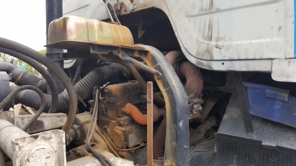 NISSAN UD CW41M รถมิกปูนโม่ตรง 6 คิวพร้อมใช้ราคาถูกๆ