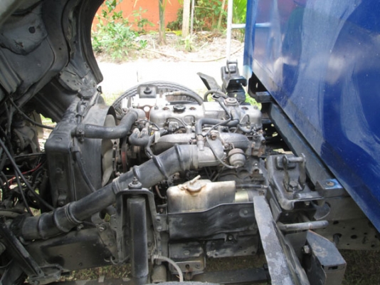 ISUZU NKR 58 E หัวการ์ตูน บรรทุกดั๊ม 4 ล้อไม่ติดเวลา ISUZU NKR 58 E หัวการ์ตูน บรรทุกดั๊ม 4 ล้อไม่ติดเวลา