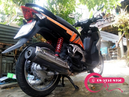 YAMAHA Nouvo Elegance 135 CC รถปี 51 ขายถูกๆ รถเดิมมากๆ ขายเพียง 14,900 บาทเท่านั้น เล่มทะเบียนครบ