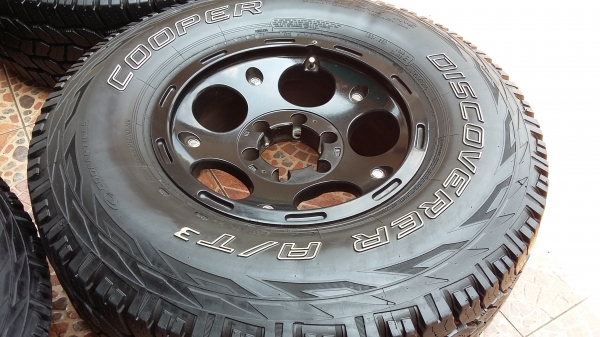 ขายล้อหยดน้ำขอบ 16 พร้อมยาง cooper 285/75/16 สวยมากก ขายล้อหยดน้ำขอบ 16 พร้อมยาง cooper 285/75/16 สวยมากก