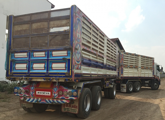 ขายรถพ่วงดั้ม 22 ล้อ ISUZU DECA 360 ตัวแม่ปลายปี 56 ,ลูกพ่วงต้นปี 57 สภาพเดิม เครื่องดี คัสซีสวย