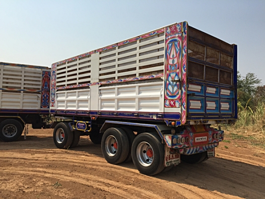 ขายรถพ่วงดั้ม 22 ล้อ ISUZU DECA 360 ตัวแม่ปลายปี 56 ,ลูกพ่วงต้นปี 57 สภาพเดิม เครื่องดี คัสซีสวย