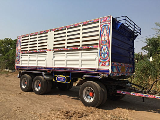 ขายรถพ่วงดั้ม 22 ล้อ ISUZU DECA 360 ตัวแม่ปลายปี 56 ,ลูกพ่วงต้นปี 57 สภาพเดิม เครื่องดี คัสซีสวย