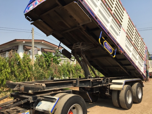 ขายรถพ่วงดั้ม 22 ล้อ ISUZU DECA 360 ตัวแม่ปลายปี 56 ,ลูกพ่วงต้นปี 57 สภาพเดิม เครื่องดี คัสซีสวย