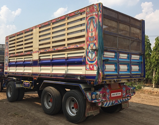 ขายรถพ่วงดั้ม 22 ล้อ ISUZU DECA 360 ตัวแม่ปลายปี 56 ,ลูกพ่วงต้นปี 57 สภาพเดิม เครื่องดี คัสซีสวย