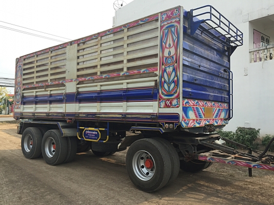 ขายรถพ่วงดั้ม 22 ล้อ ISUZU DECA 360 ตัวแม่ปลายปี 56 ,ลูกพ่วงต้นปี 57 สภาพเดิม เครื่องดี คัสซีสวย