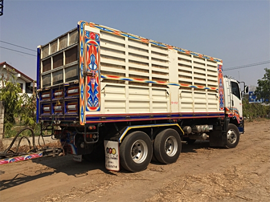 ขายรถพ่วงดั้ม 22 ล้อ ISUZU DECA 360 ตัวแม่ปลายปี 56 ,ลูกพ่วงต้นปี 57 สภาพเดิม เครื่องดี คัสซีสวย