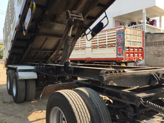 ขายรถพ่วงดั้ม 22 ล้อ ISUZU DECA 360 ตัวแม่ปลายปี 56 ,ลูกพ่วงต้นปี 57 สภาพเดิม เครื่องดี คัสซีสวย