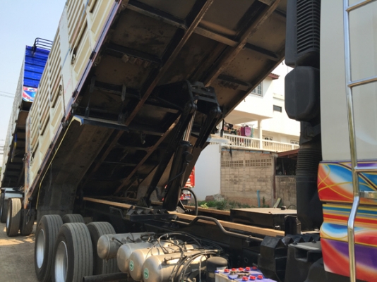 ขายรถพ่วงดั้ม 22 ล้อ ISUZU DECA 360 ตัวแม่ปลายปี 56 ,ลูกพ่วงต้นปี 57 สภาพเดิม เครื่องดี คัสซีสวย