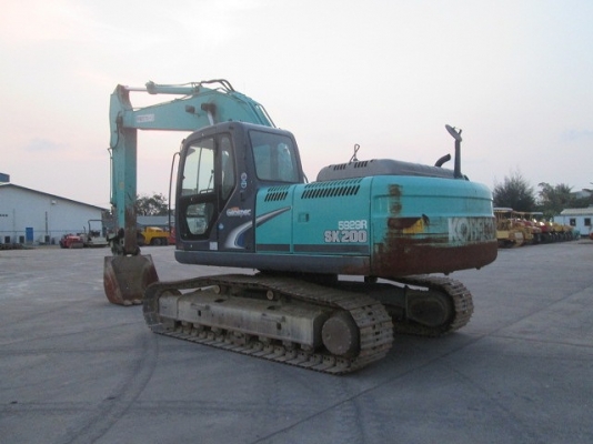 รถขุด KOBELCO SK200-8 มือสองนำเข้าจากญี่ปุ่น ยังไม่เคยใช้งานที่ไทย รถสวย สภาพพร้อมใช้งาน