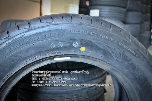 ยาง BRIDGESTONE POTENZA RE002 215/60R16 ราคาพิเศษ