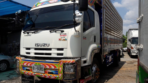 ขายรถ6ล้อดั้ม ISUZU FTR ปี2012 เครื่อง240แรงม้า กระบะดั้มยาว6เมตร