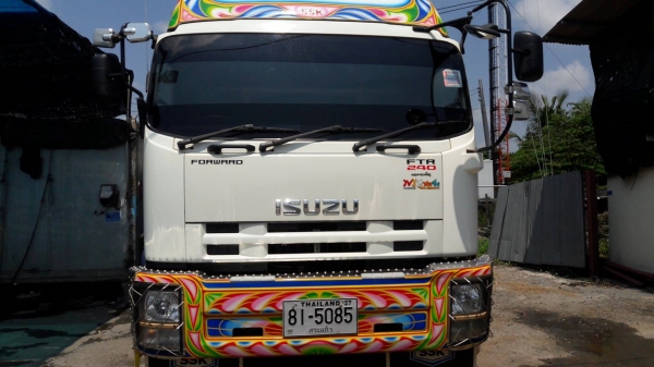 ขายรถ6ล้อดั้ม ISUZU FTR ปี2012 เครื่อง240แรงม้า กระบะดั้มยาว6เมตร