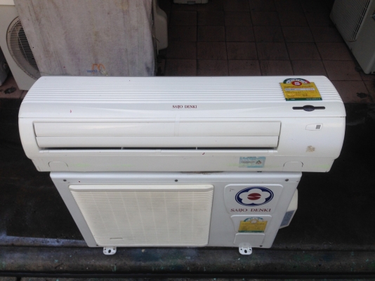 **** ขายแอร์ SAIJO DENKI 9000 BTU สภาพสวย ****