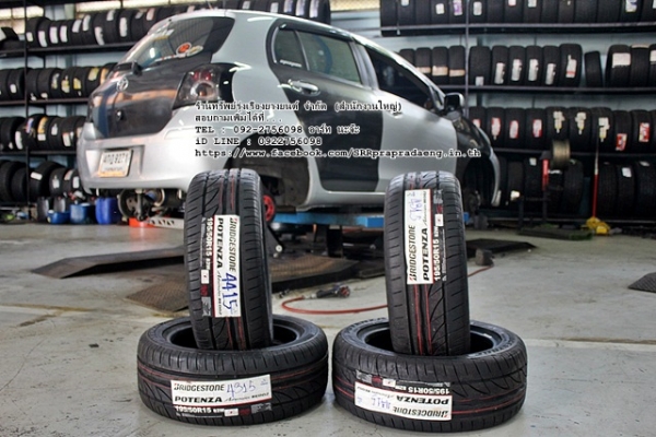 ยาง BRIDGESTONE POTENZA RE002 195/50R15 ปี15 ราคาพิเศษ