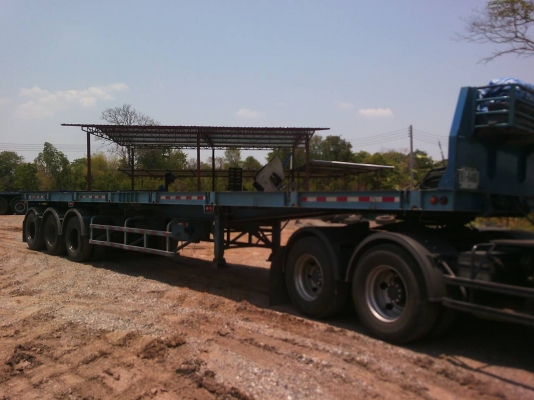 หาง 12.50 เมตร   สามเพลา  ตามภาพ (หางบันเทิง )สภาพสวยๆ ยังไม่ล้าง  ราคา  365,000