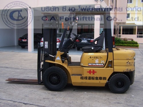 ขาย รถโฟล์คลิฟท์ MITSUBISHI รุ่น FD25T