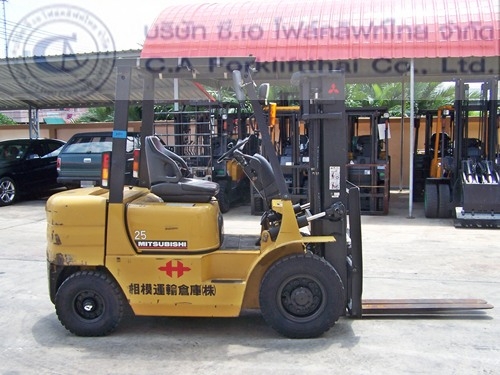 ขาย รถโฟล์คลิฟท์ MITSUBISHI รุ่น FD25T