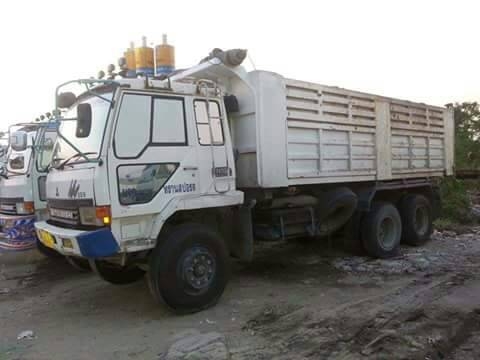 MITSU..FN 527 TF.หลงโบว์6D16ซีเรียล4&times;&times;&times;สองเพลาดั้มkacโรงงานเพลาบุ๋มดุมจีบ ซีสวยมาก ยางเต็ม