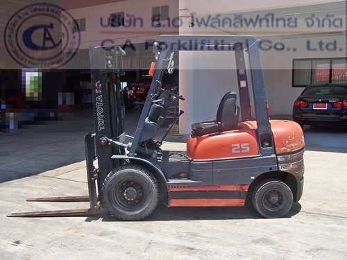 ขายรถ โฟล์คลิฟท์ TOYOTA รุ่น 6FD25