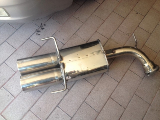 ปลายท่อคู่เเนว VIP AIMGAIN JAPAN เเท้เลสทั้งใบเก่าญี่ปุ่นสภาพสวย