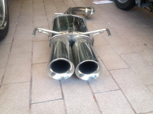 ปลายท่อคู่เเนว VIP AIMGAIN JAPAN เเท้เลสทั้งใบเก่าญี่ปุ่นสภาพสวย