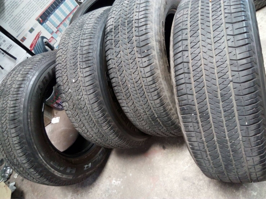 265/65R17  BRIDGESTONE DUELER H/T 684ll สวย หนา รถใช้เองครับ ชุด 4 เส้น tel.081-4273941 ไอดีไลน์ 0814273941