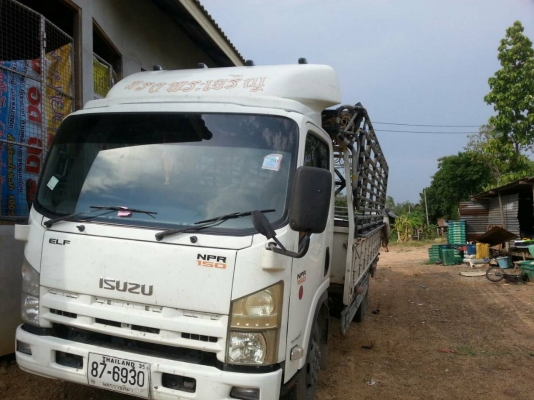 ขายรถหกล้อกลาง  NPR 150 แรงม้ากระบะ 5 เมตร