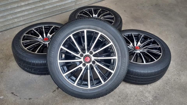 Lenso Samurai ขอบ 15 4รู100/114 พร้อมยาง Bridgestone Lenso Samurai ขอบ 15 4รู100/114 พร้อมยาง Bridgestone