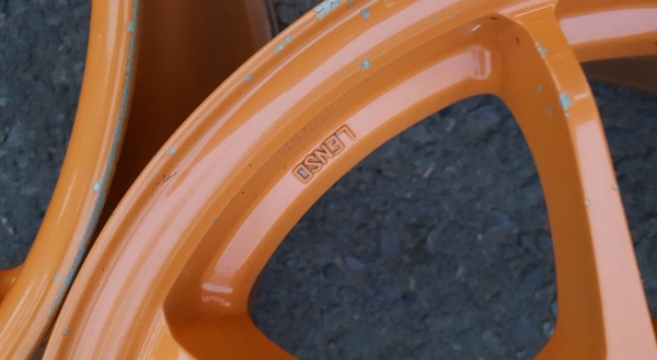 ขายล้อแม็กLENSO ขอบ15 4 วง ราคา 5,500 บาท