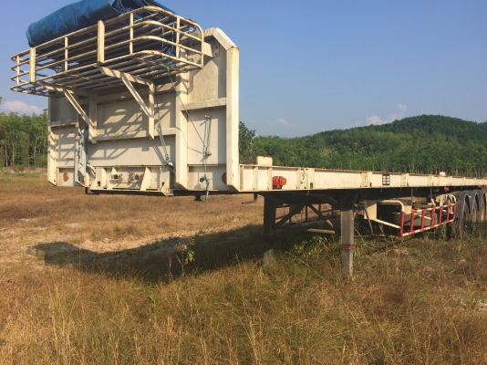 หางพื้นเรียบ12ม.3คานแท้ของPANUSปี55...ซื้อมาใช้ไม่ถึง20เที่ยว จอดไว้ไม่ได้ใช้..